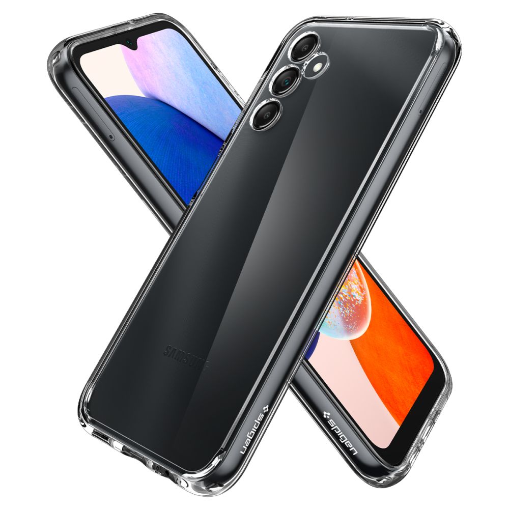 Spigen Samsung Galaxy A14 5G - Ultra Hybrid Σκληρή Θήκη με Πλαίσιο Σιλικόνης - Crystal Clear