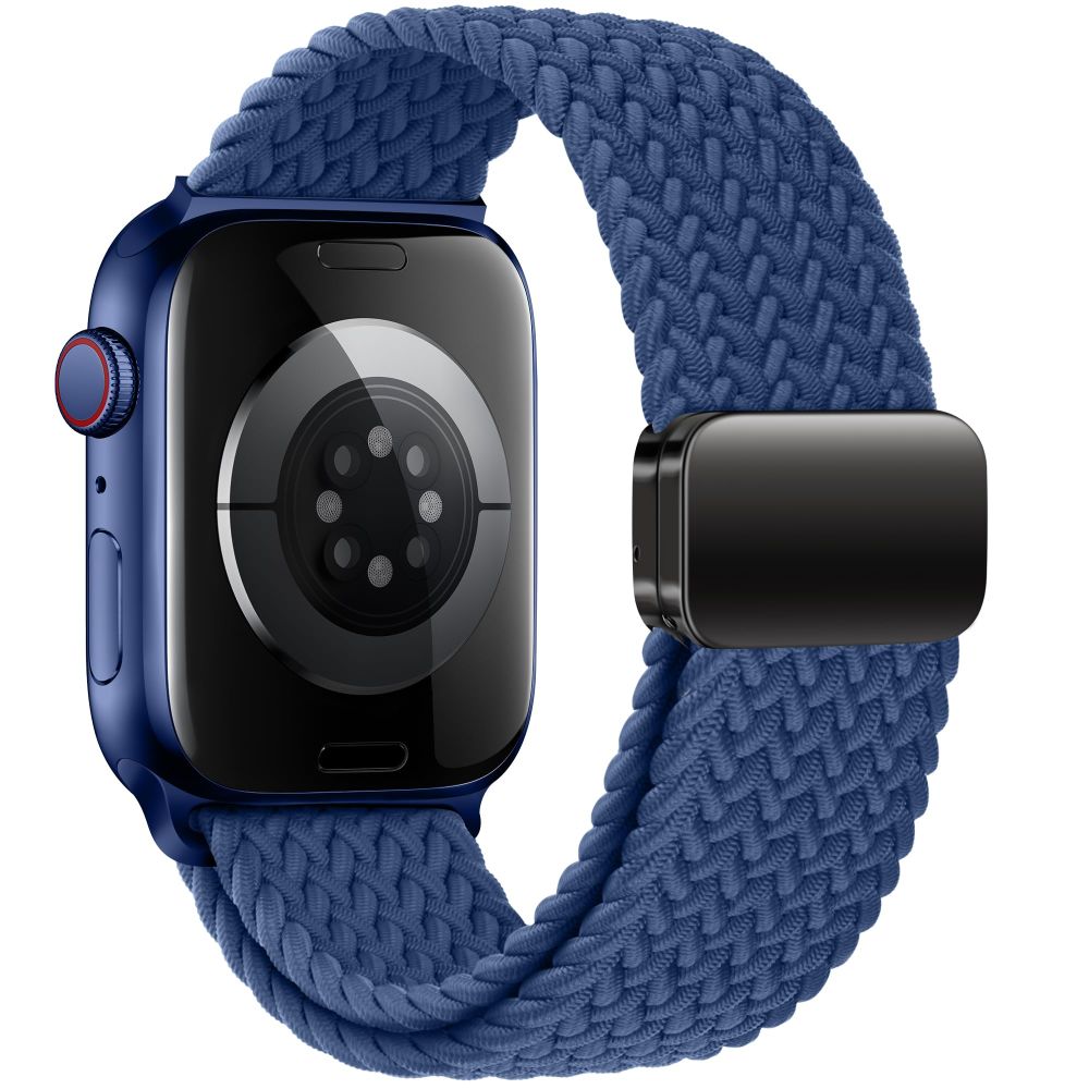 Tech-Protect Λουράκι Apple Watch 8/9/10/11 - SE (1/2/3) - Ultra (1/2/3) – 44/45/46/49mm NylonMag - Montego Blue