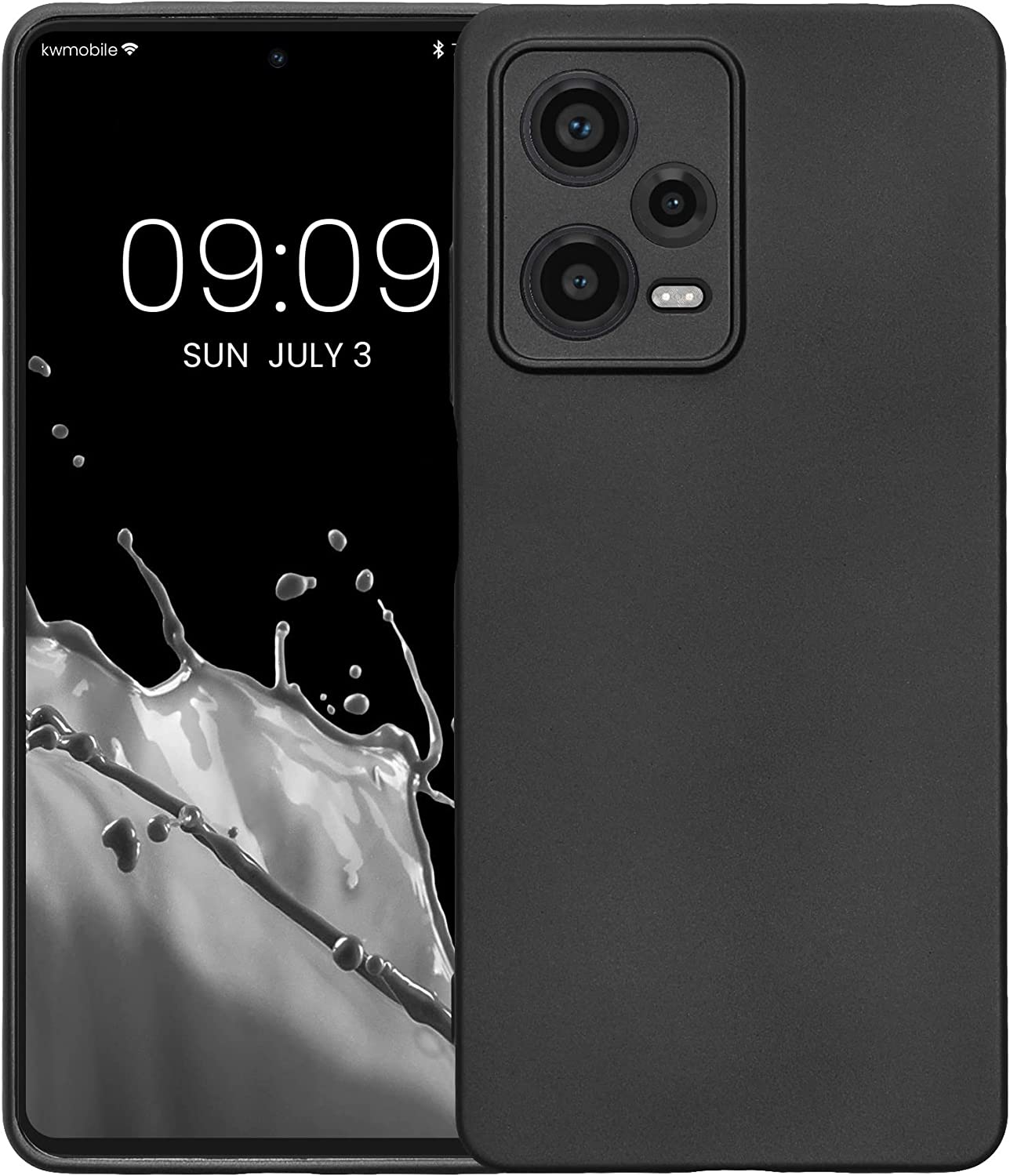 KW Xiaomi Redmi Note 12 Pro Θήκη Σιλικόνης TPU - Metallic Grey - 60711.232