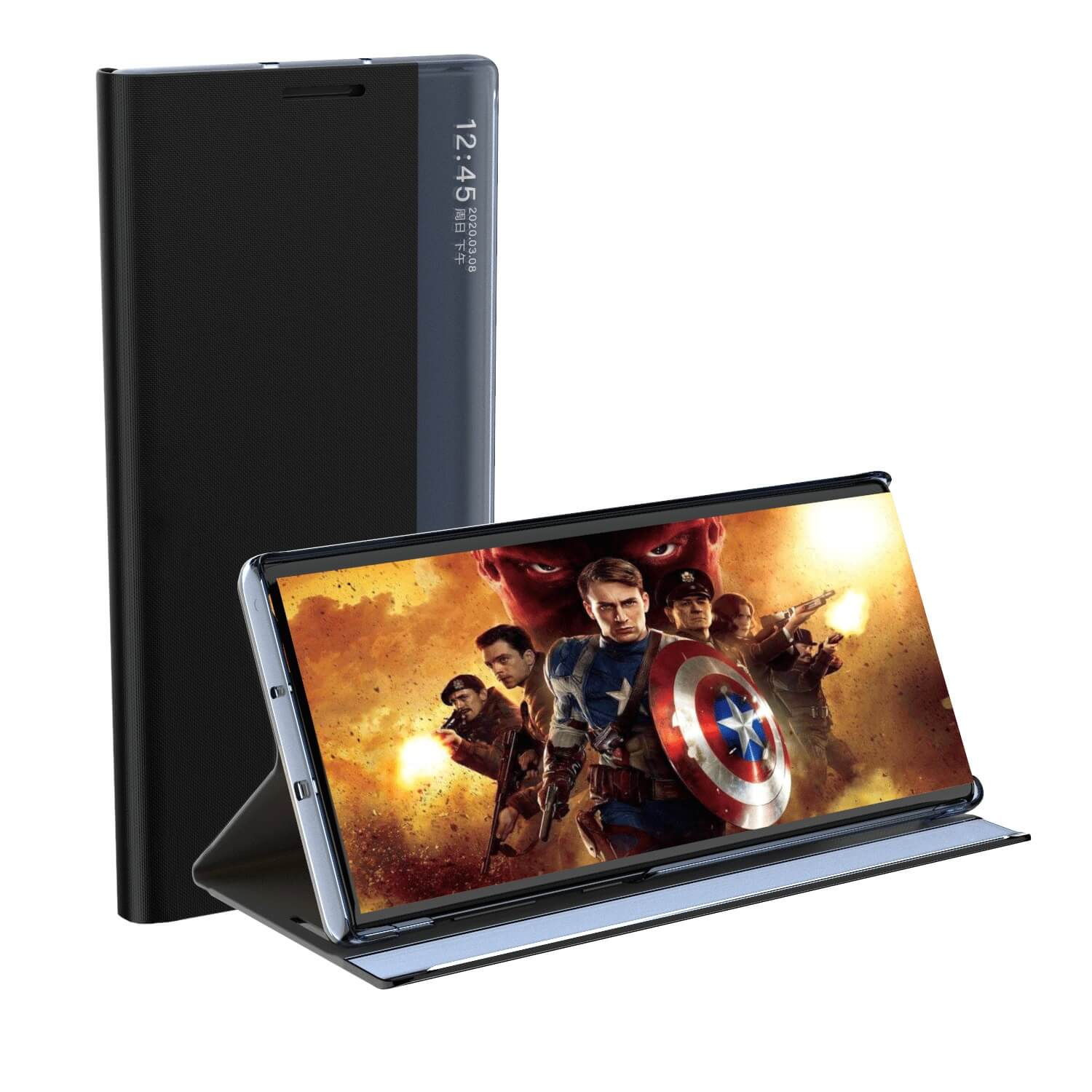 OEM Samsung Galaxy S23 Plus Sleep Case Θήκη Βιβλίο - Black