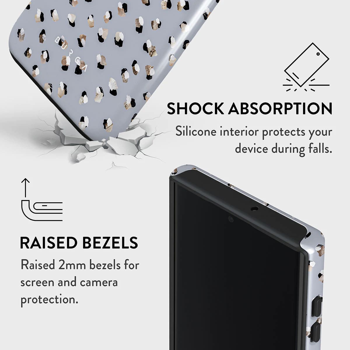 Burga Samsung Galaxy S22 Ultra Fashion Tough Σκληρή Θήκη - Wild Soul