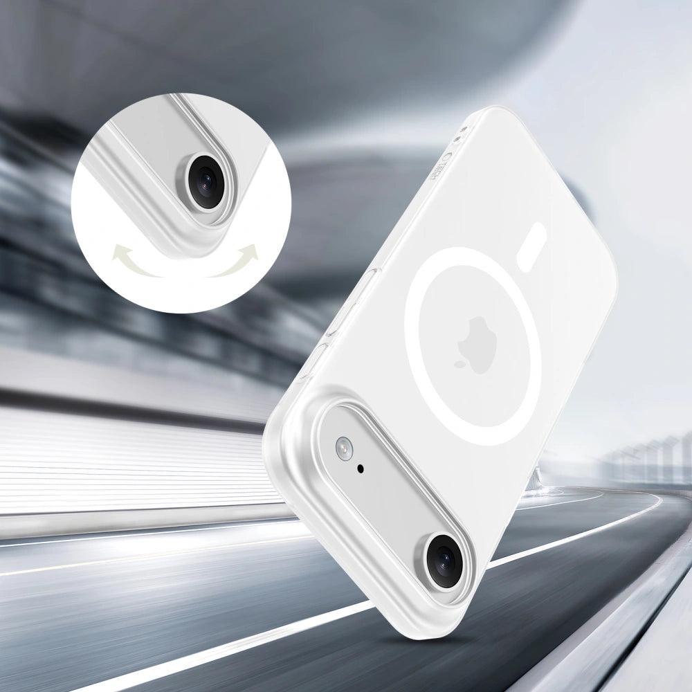 Tech-Protect iPhone Air MagSlim - Σκληρή Θήκη με MagSafe - Matte / White