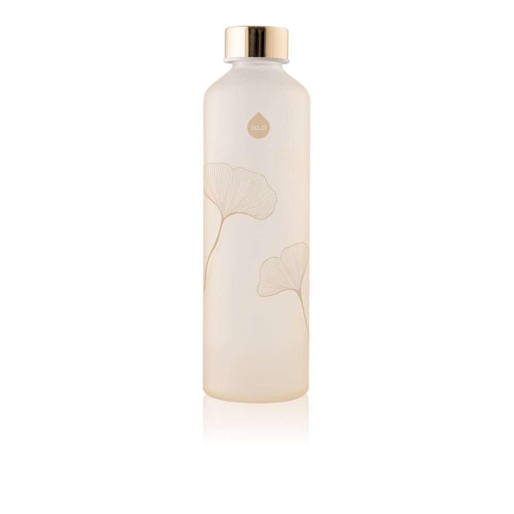 Equa Mismatch Γυάλινο Μπουκάλι Νερού - 750ml - Ginkgo / Διάφανο