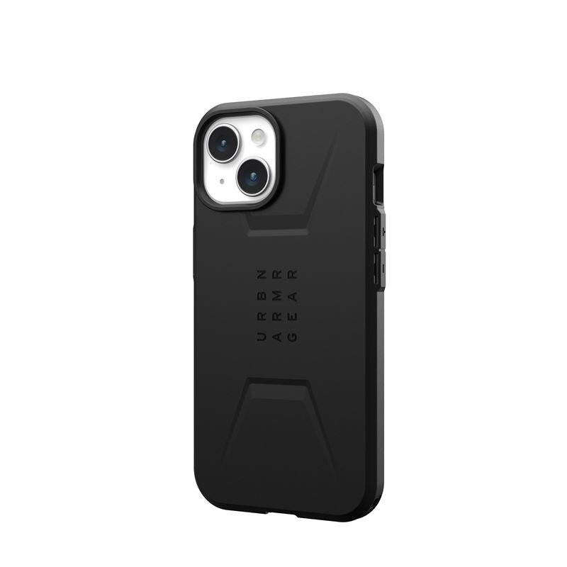 UAG iPhone 15 Civilian MagSafe Σκληρή Θήκη με MagSafe - Black