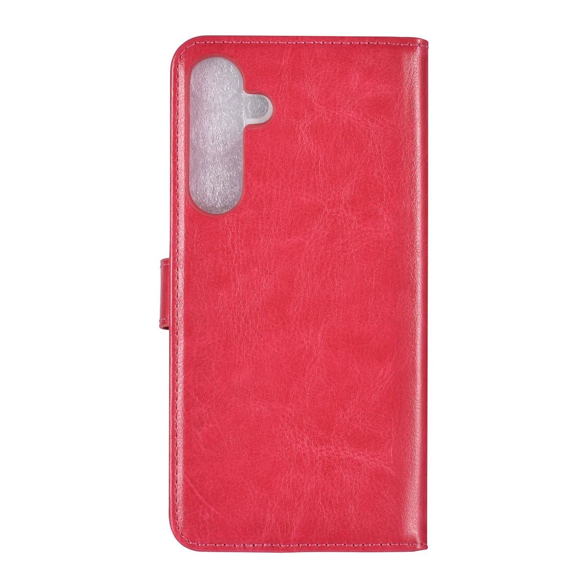 Tuniq Samsung Galaxy S24 Plus - Θήκη Πορτοφόλι Stand από Δερματίνη - Hot Pink