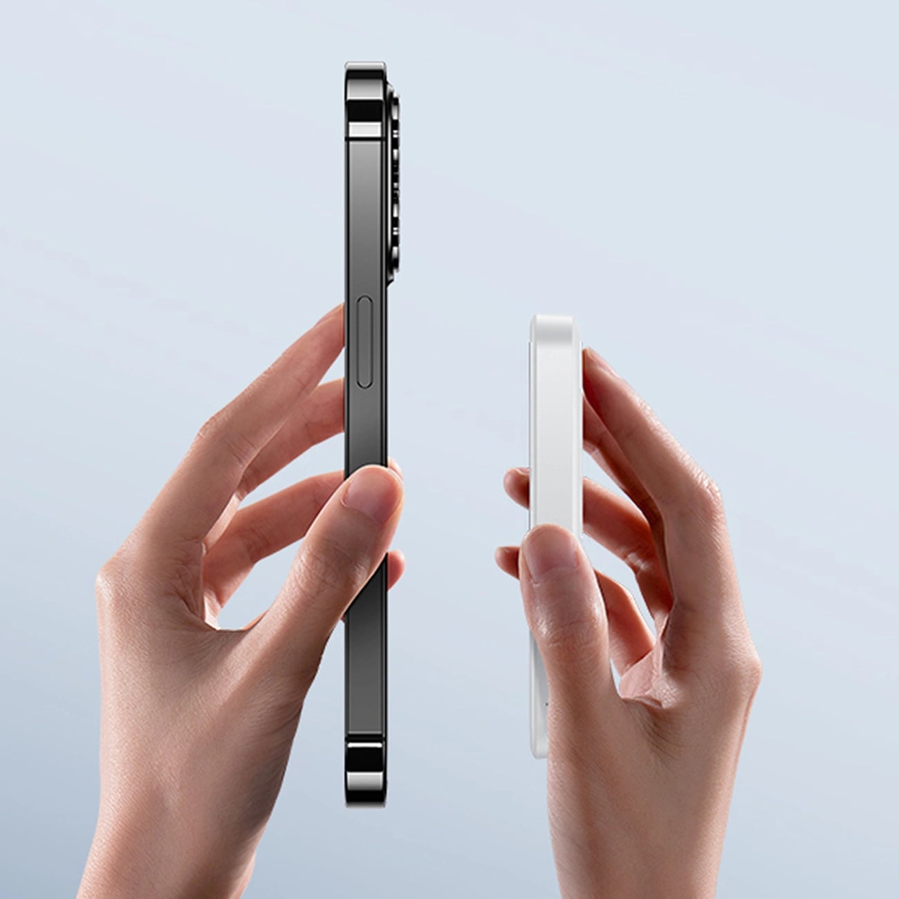 Baseus Magnetic Mini Ασύρματο MagSafe PowerBank 5000mAh 20W με Καλώδιο Type-C to Type-C - White - P10022107223-00