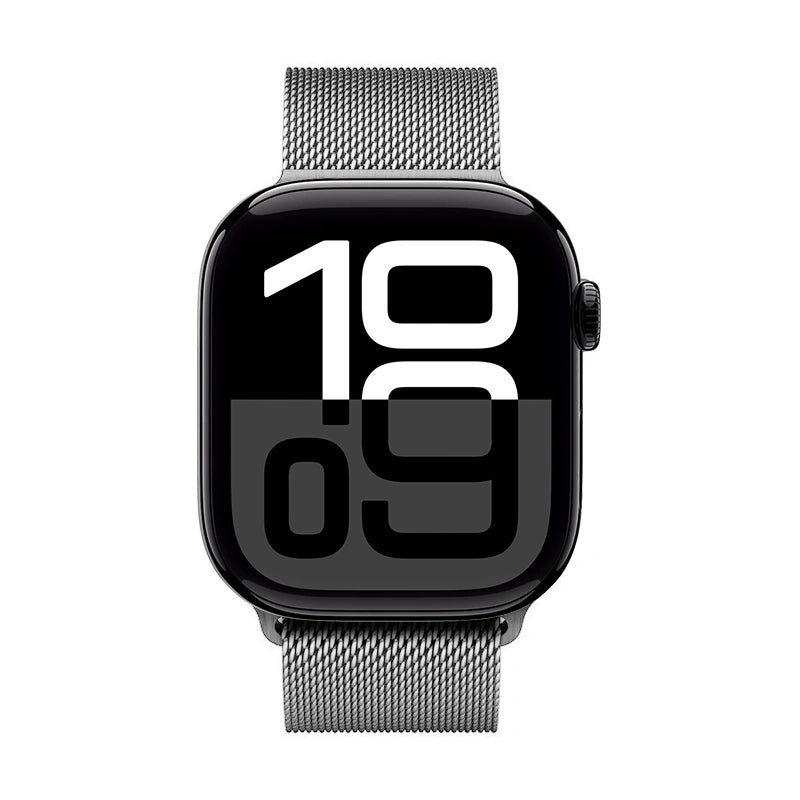 Crong Λουράκι Apple Watch 4/5/6/7/8/9/10/11 - SE (1/2/3) - ULTRA (1/2/3) - 44/45/46/49mm από Ανοξείδωτο Ατσάλι - Milano Steel - Silver