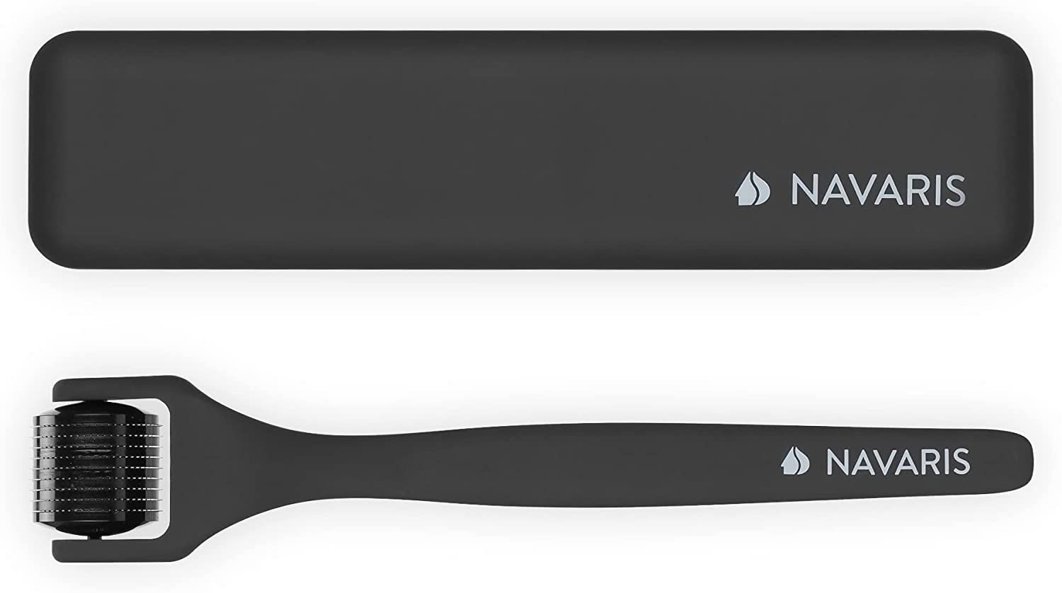 Navaris Derma Roller Προσώπου και Γενειάδας για Άνδρες - Black - 57999.01