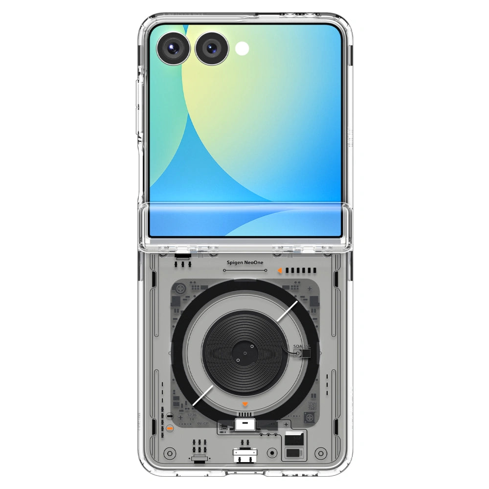 Spigen Samsung Galaxy Z Flip7 - Ultra Hybrid Pro Mag - Σκληρή Θήκη με Πλαίσιο Σιλικόνης με MagSafe - Neo One