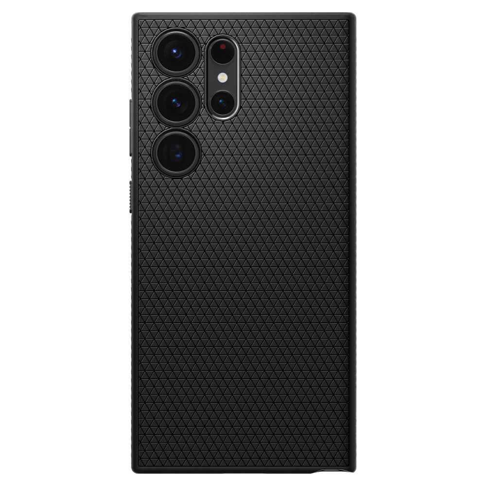 Spigen Samsung Galaxy S23 Ultra Liquid Air Θήκη Σιλικόνης - Matte Black