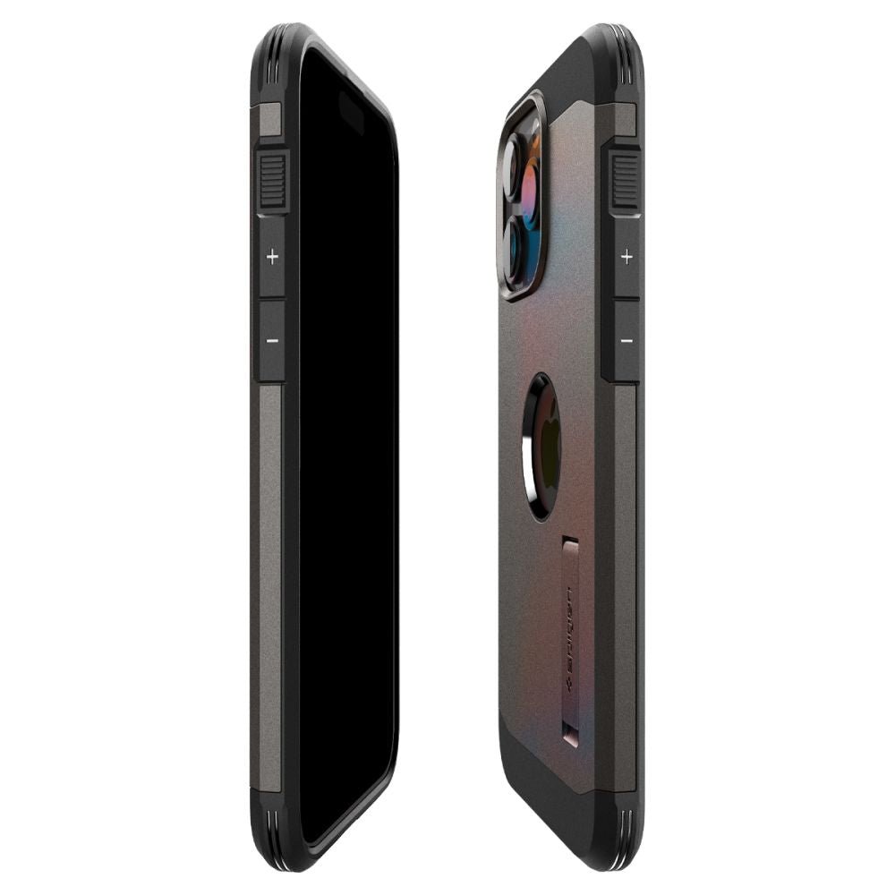 Spigen iPhone 15 Pro Tough Armor Mag Σκληρή Θήκη με MagSafe - Gunmetal