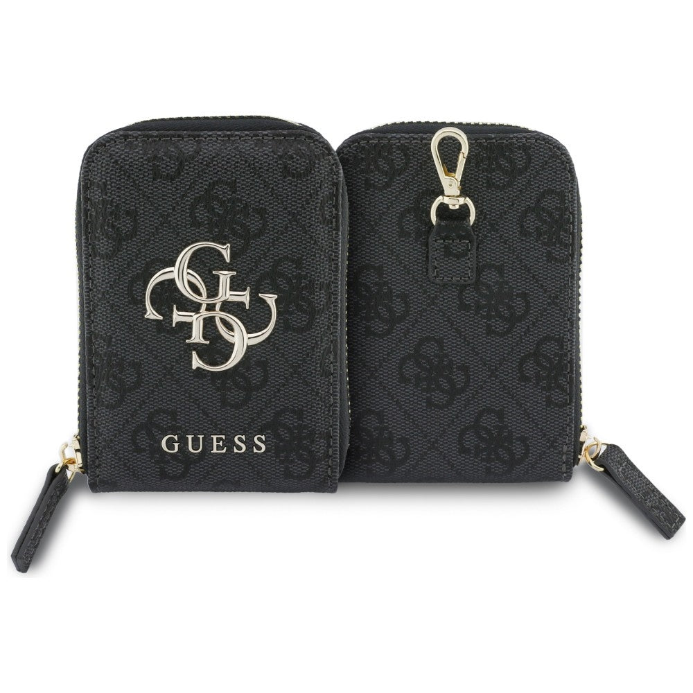 Guess Λουράκι με Πορτοφόλι - 4G Metal Logo - Black