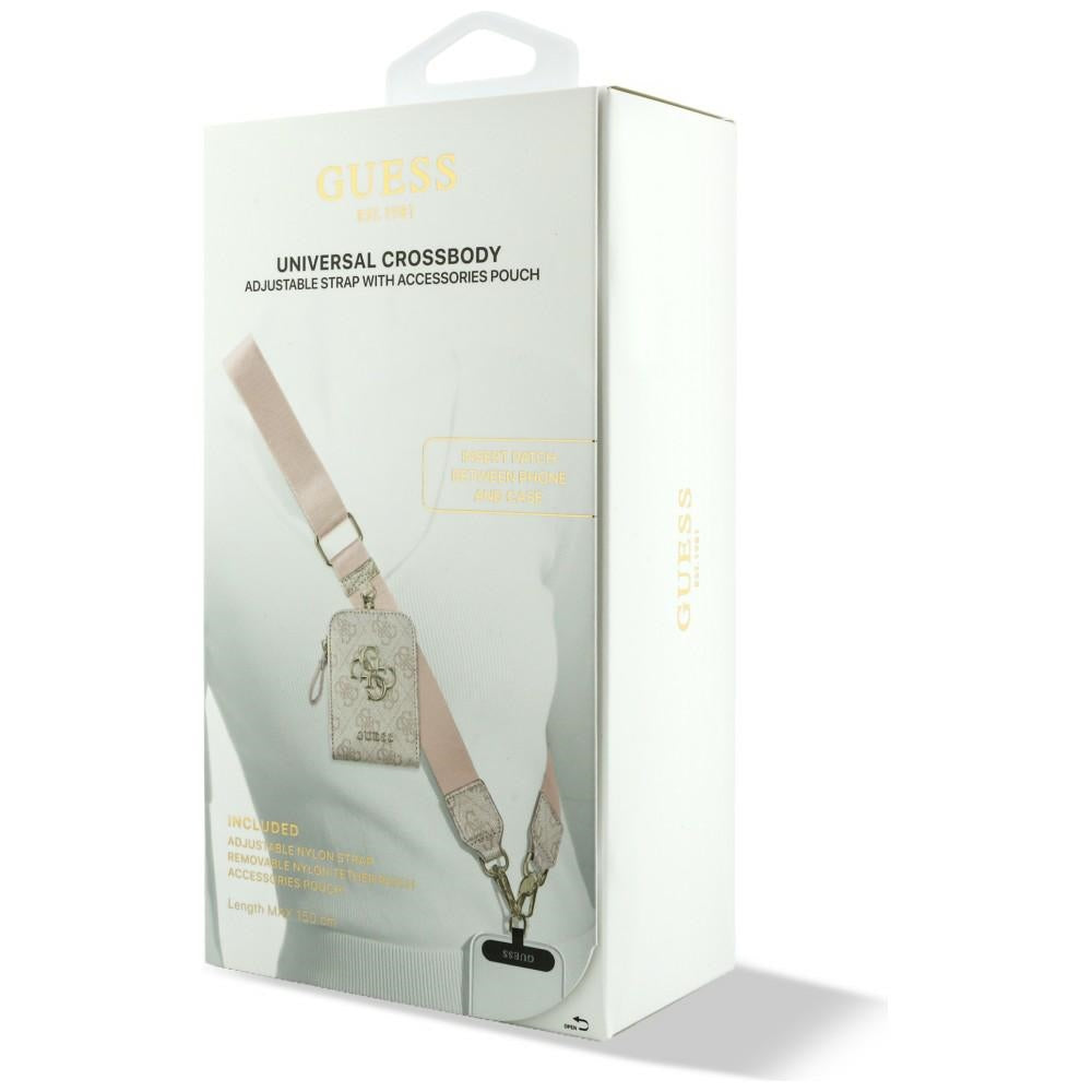 Guess Λουράκι με Πορτοφόλι - 4G Metal Logo - Pink