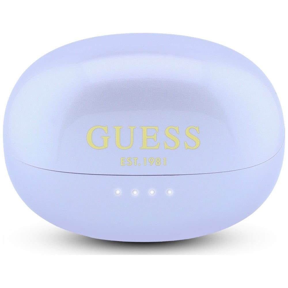 Guess Ασύρματα Bluetooth ακουστικά για Κλήσεις / Μουσική - Classic Logo OWS - Purple