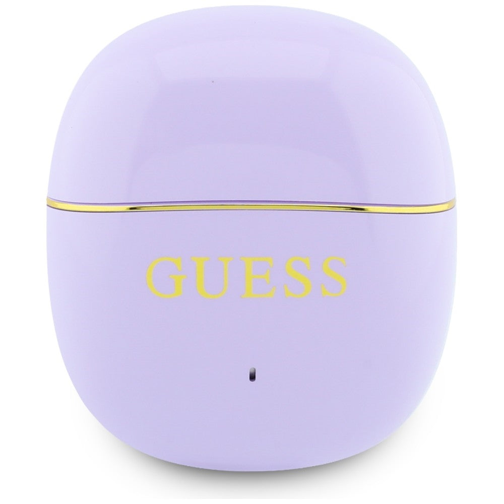 Guess Ασύρματα Bluetooth Aκουστικά για Κλήσεις / Μουσική - Glossy Gold Line Classic - Purple