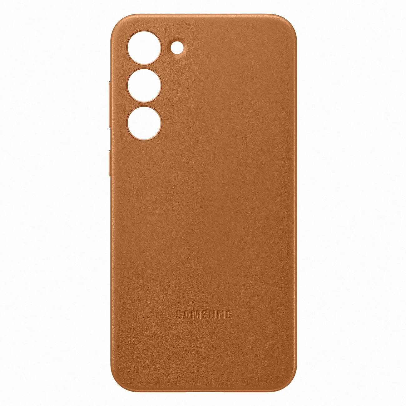 Samsung Genuine Leather Cover Samsung Galaxy S23+ Θήκη από Γνήσιο Δέρμα - Camel - EF-VS916LAEGWW