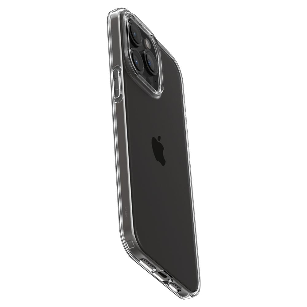 Spigen iPhone 15 Pro Liquid Crystal Θήκη Σιλικόνης - Crystal Clear