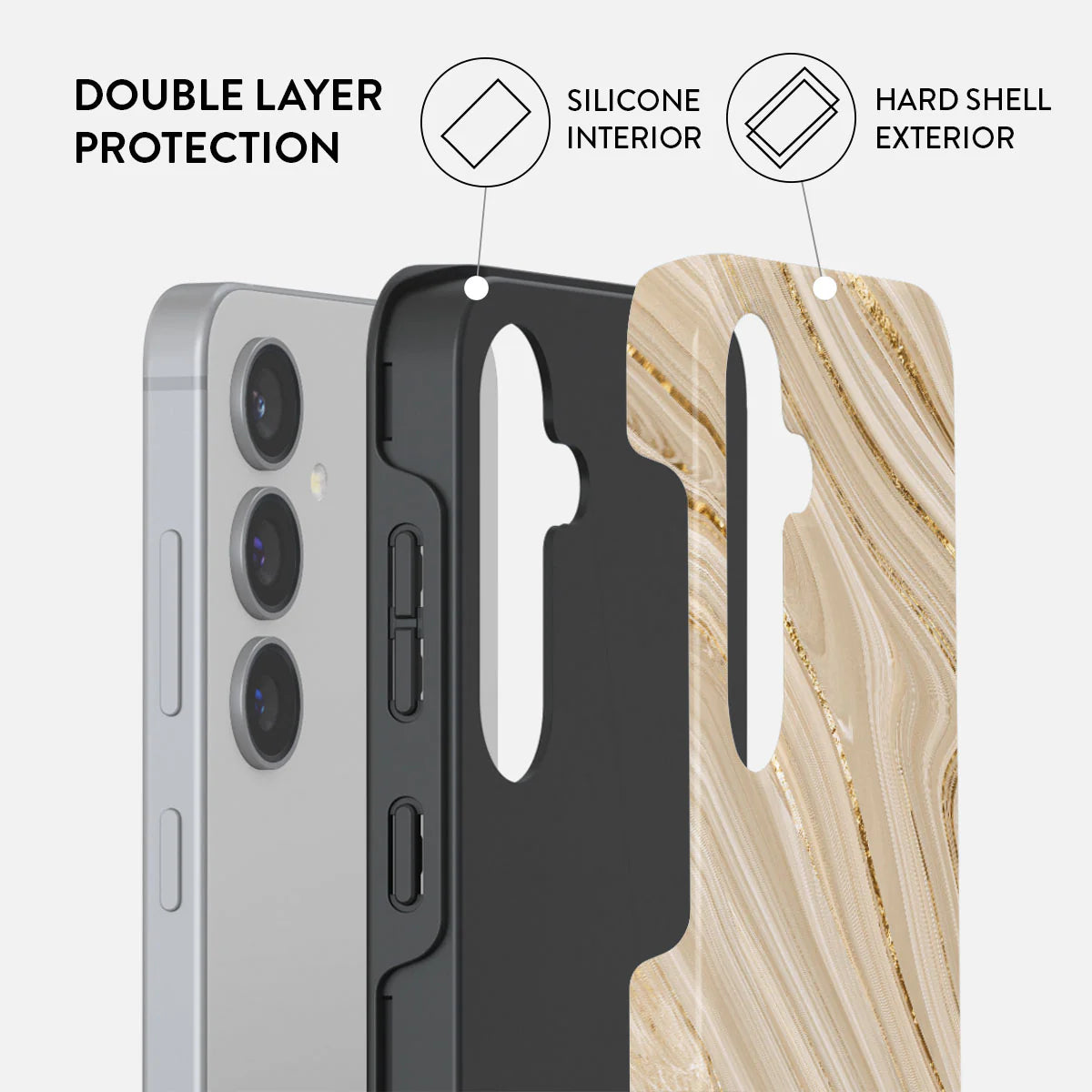 Burga Samsung Galaxy S24 Fashion Tough Σκληρή Θήκη - Full Glam