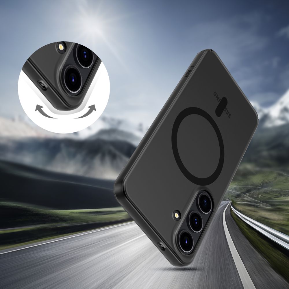 Tech-Protect Samsung Galaxy S25 MagSlim - Σκληρή Θήκη με MagSafe - Matte / Black