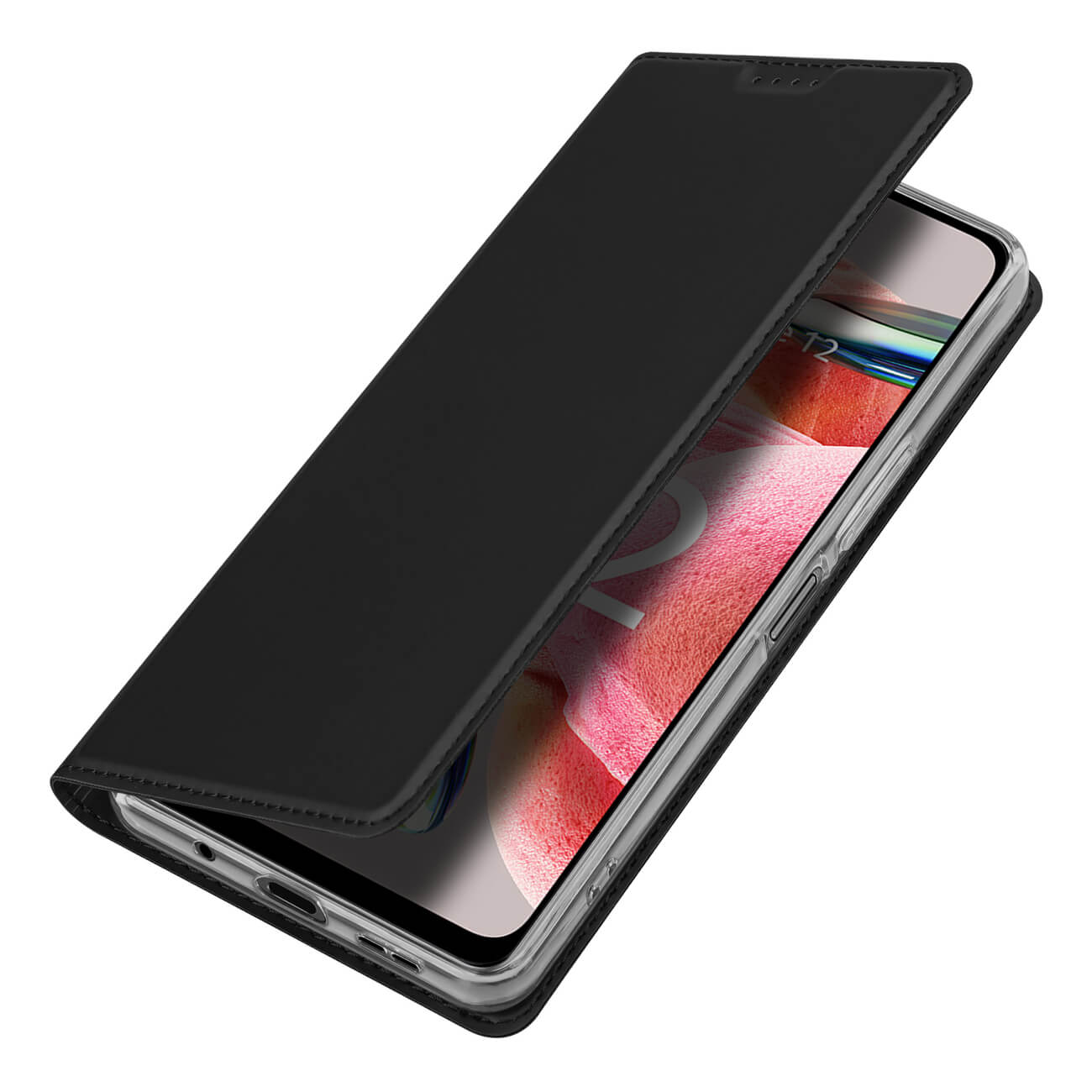 Dux Ducis Xiaomi Redmi Note 12 4G Flip Stand Θήκη Βιβλίο - Black