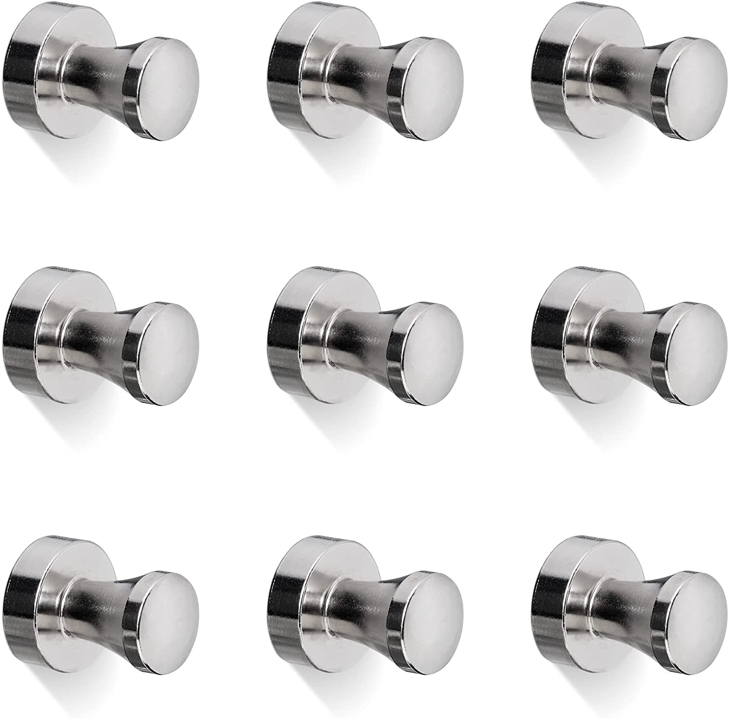 Navaris Σετ με 9 Μαγνητικά Άγκιστρα για το Μπάρμπεκιου - Silver - 55339.01