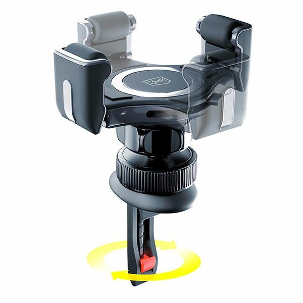 3MK Memo Hug - Universal Βάση Αυτοκινήτου Αεραγωγού - Black