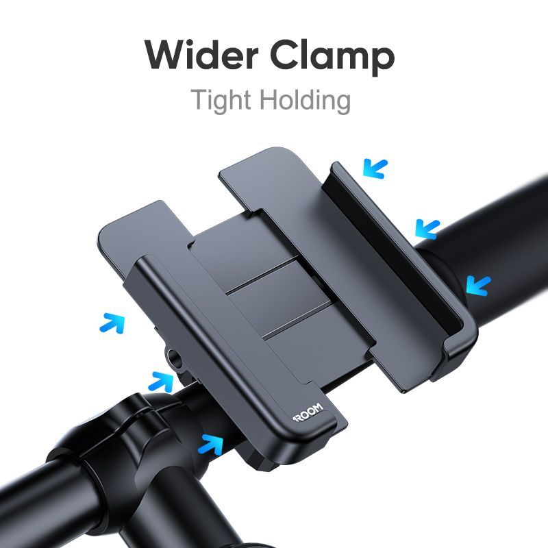 Joyroom Universal Βάση Κινητού για Ποδήλατο - Black - JR-ZS252