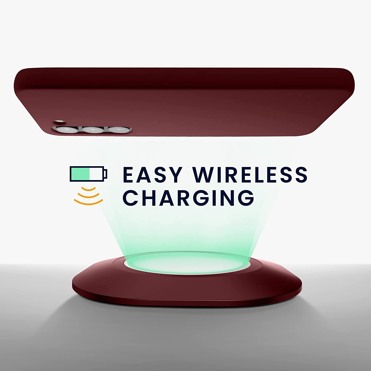 KW Samsung Galaxy S23 Plus Θήκη Σιλικόνης Rubberized TPU - Bordeaux Purple - 60274.187