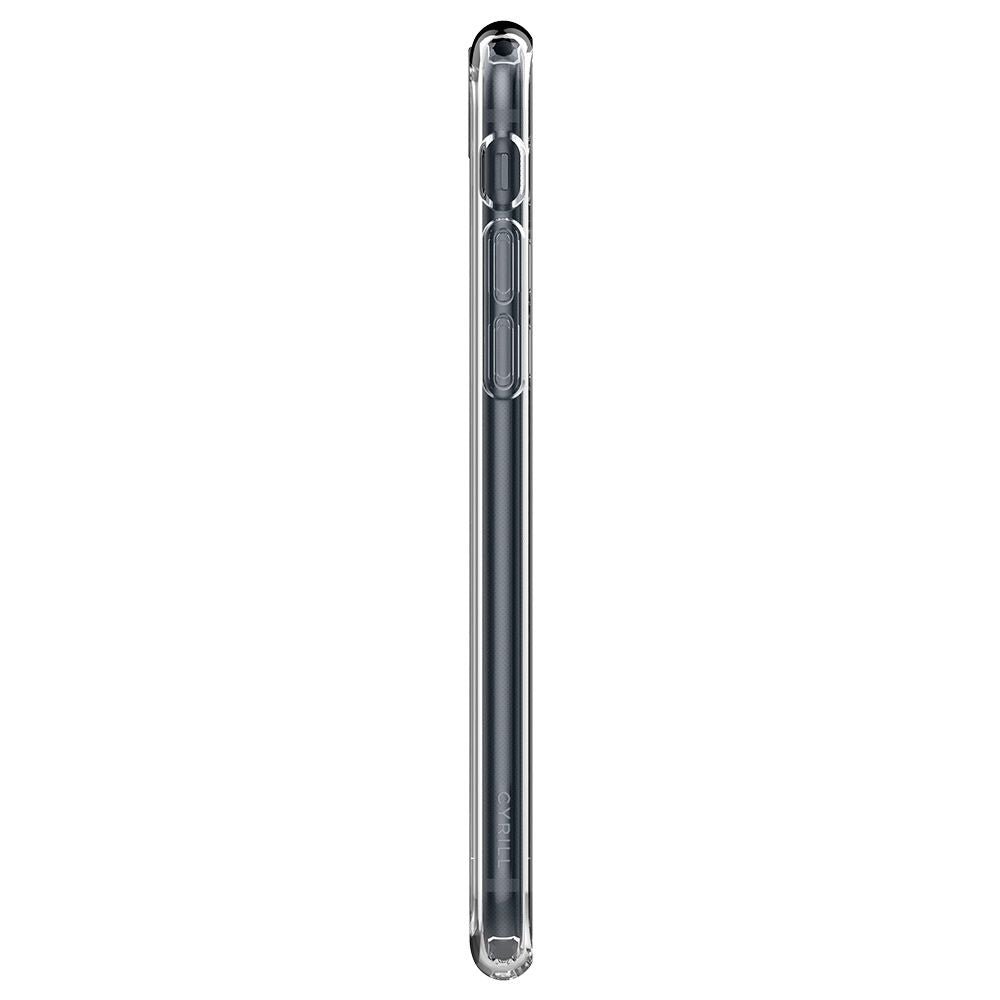 CYRILL iPhone SE 2022 / SE 2020 / 7 / 8 Cecile Σκληρή Θήκη με Πλαίσιο Σιλικόνης - White Daisy