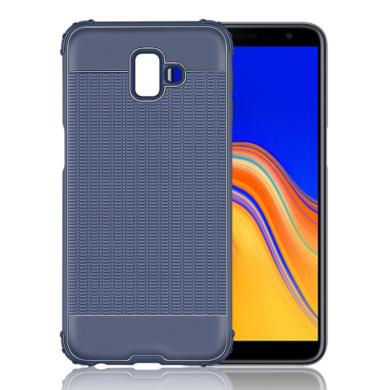 OEM Samsung Galaxy J6 Plus 2018 Anti-shock Slim Armor Θήκη Σιλικόνης TPU με Ενισχυμένες Γωνίες - Blue