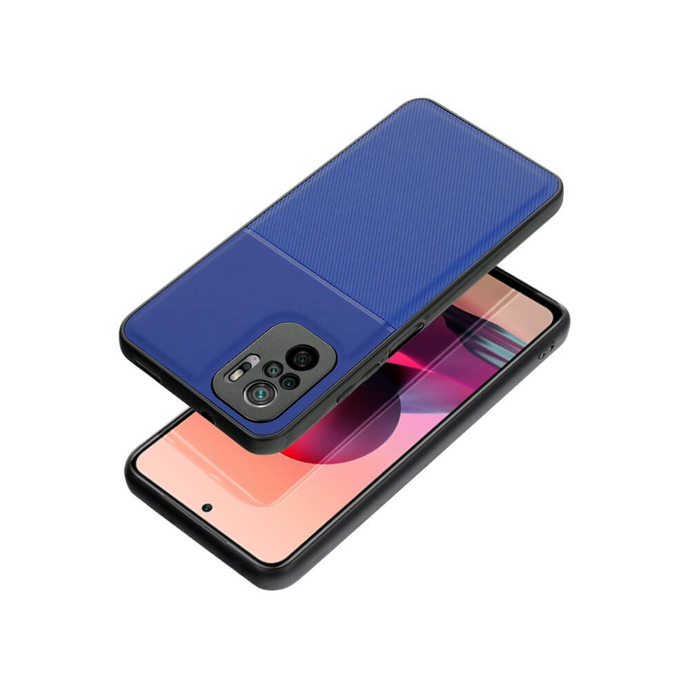 Forcell Xiaomi Redmi Note 11 Pro / Note 11 Pro 5G Noble Σκληρή Θήκη με Πλαίσιο Σιλικόνης - Blue