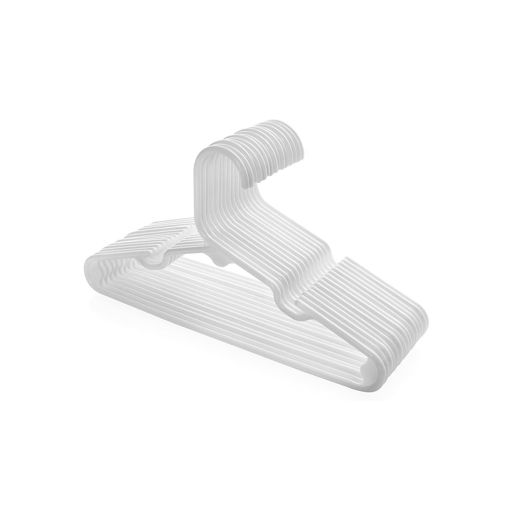 Songmics Σετ με 30 Πλαστικές Παιδικές Κρεμάστρες Ρούχων - White - CRP06W-30