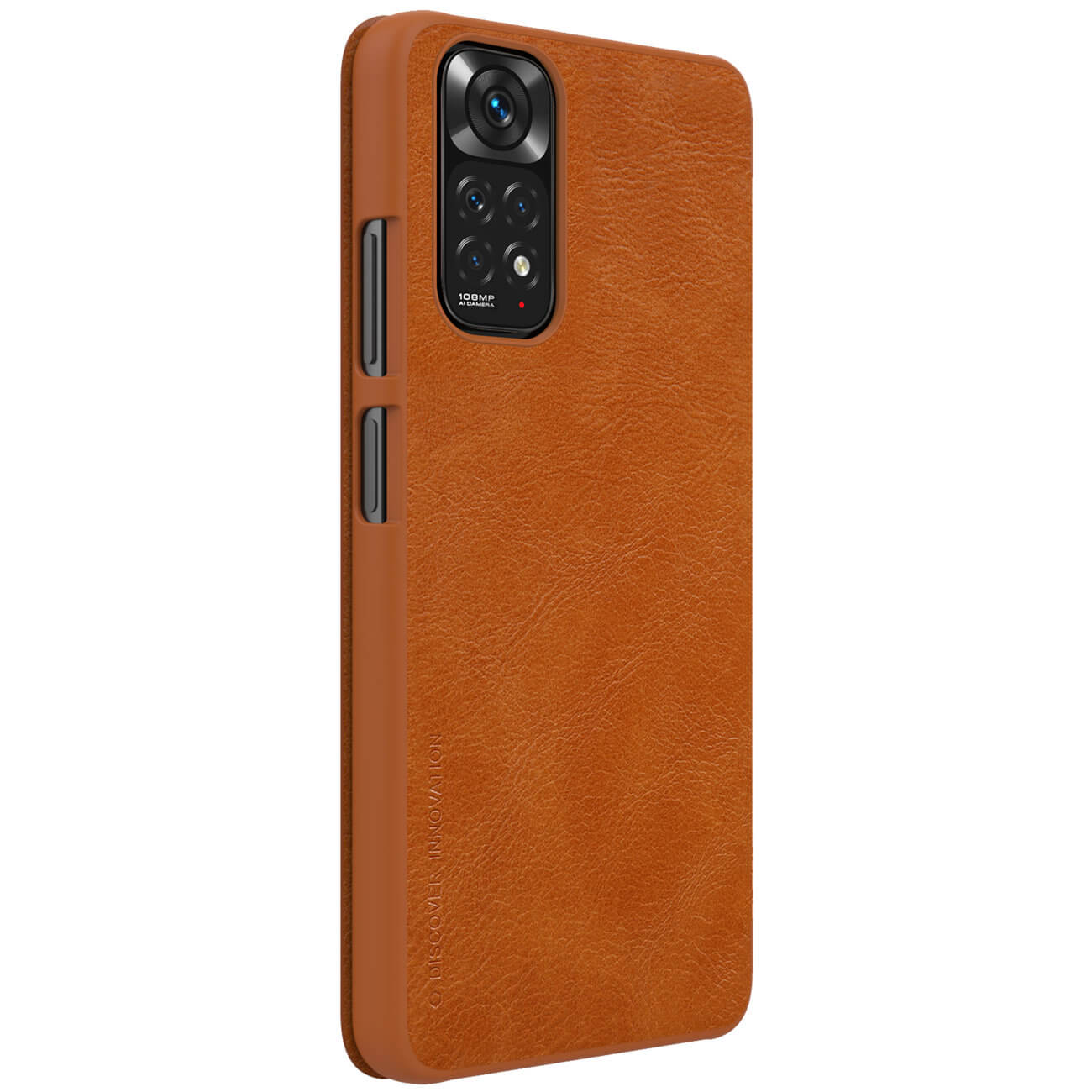 Nillkin Xiaomi Redmi Note 11 / Redmi Note 11S Qin Leather Flip Book Case Θήκη Βιβλίο - Brown