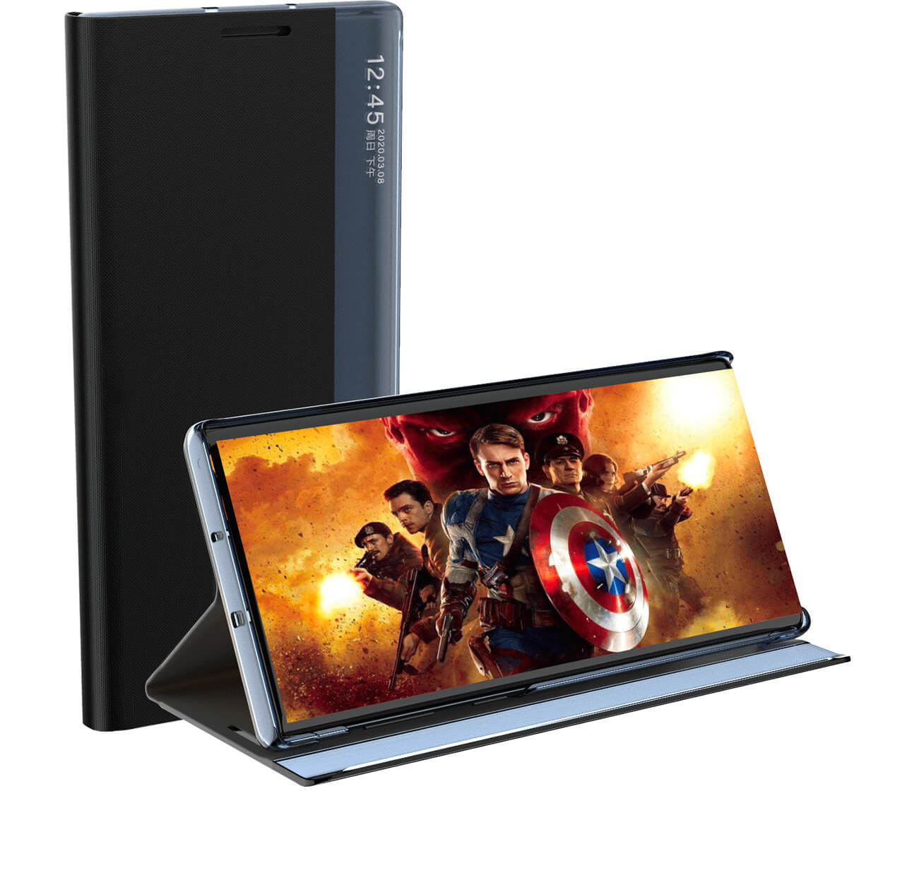 OEM Xiaomi Redmi Note 12 Pro / Xiaomi Poco X5 Pro 5G New Sleep Case Θήκη Βιβλίο - Black