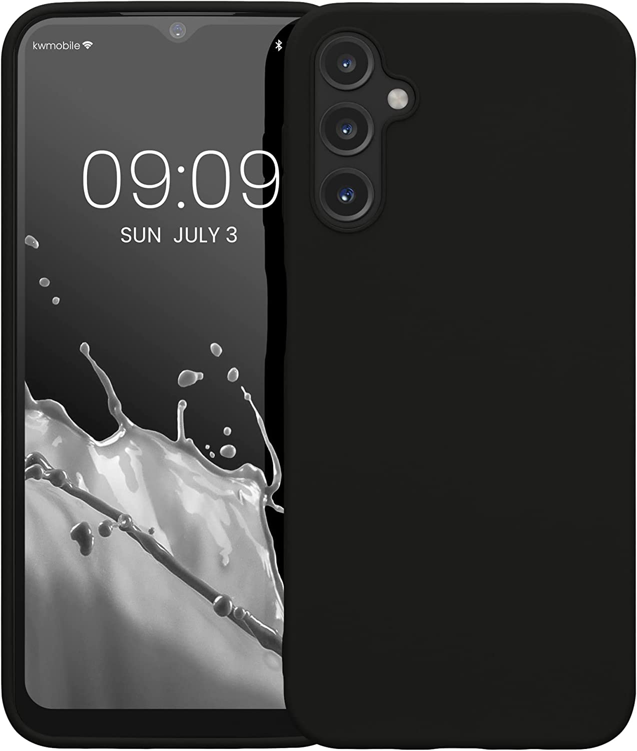 KW Samsung Galaxy A14 5G Θήκη Σιλικόνης TPU - Black - 61462.01