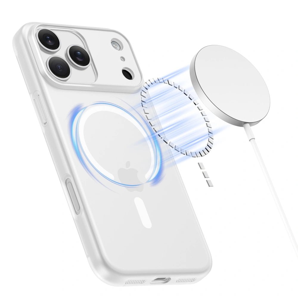 Tech - Protect iPhone 17 Pro Max MagSlim - Σκληρή Θήκη με MagSafe - Matte / White
