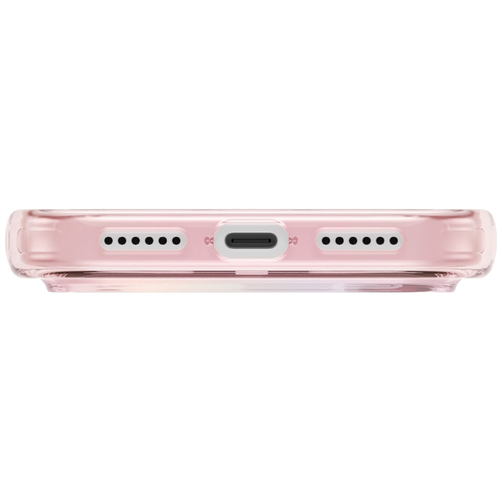 Uniq iPhone 17 Pro Max - Iridescia Magclick - Σκληρή Θήκη με Πλαίσιο Σιλικόνης και MagSafe - Pink Prism