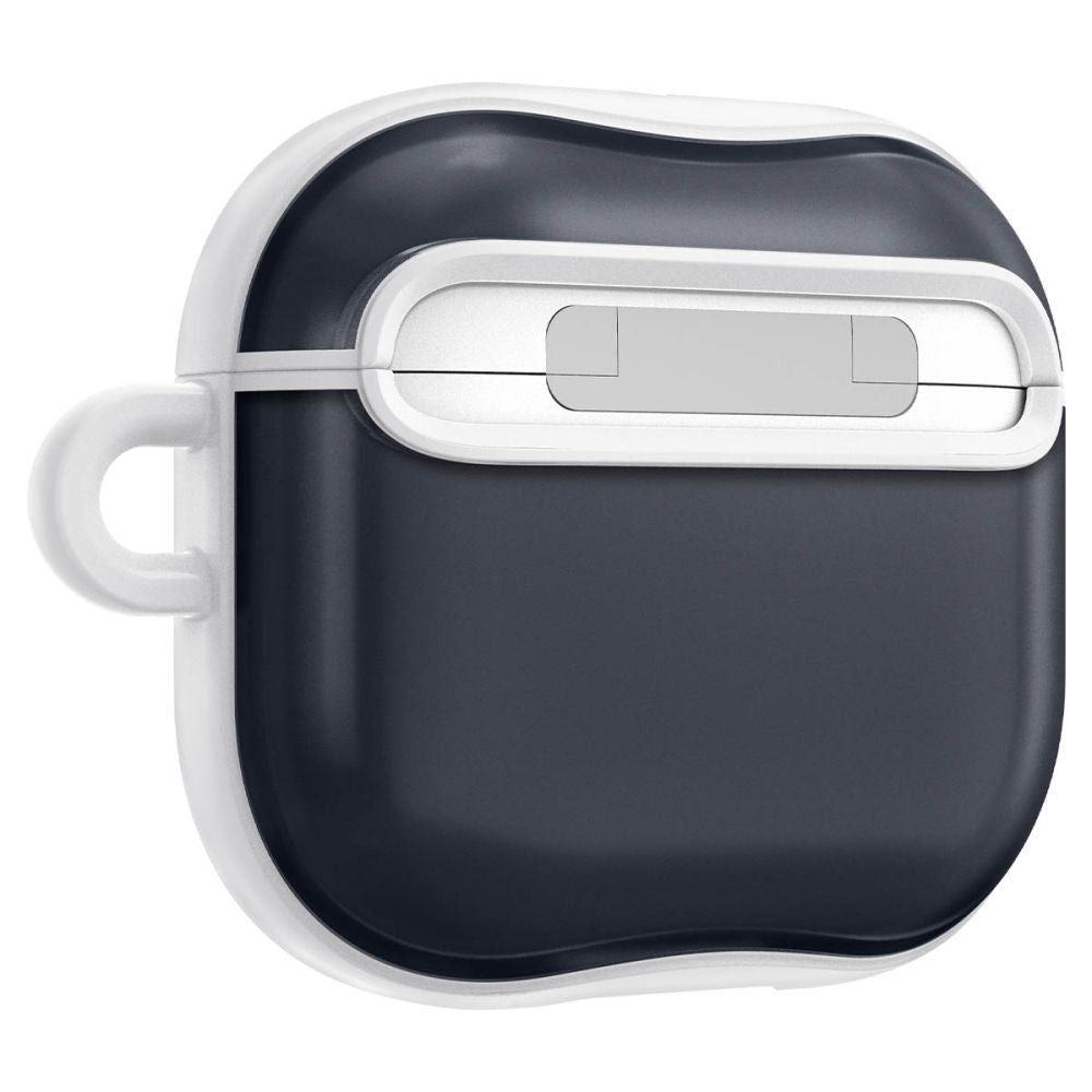 Spigen AirPods 4 Θήκη από Σκληρό Πλαστικό και Σιλικόνη - Classic C1 - Graphite