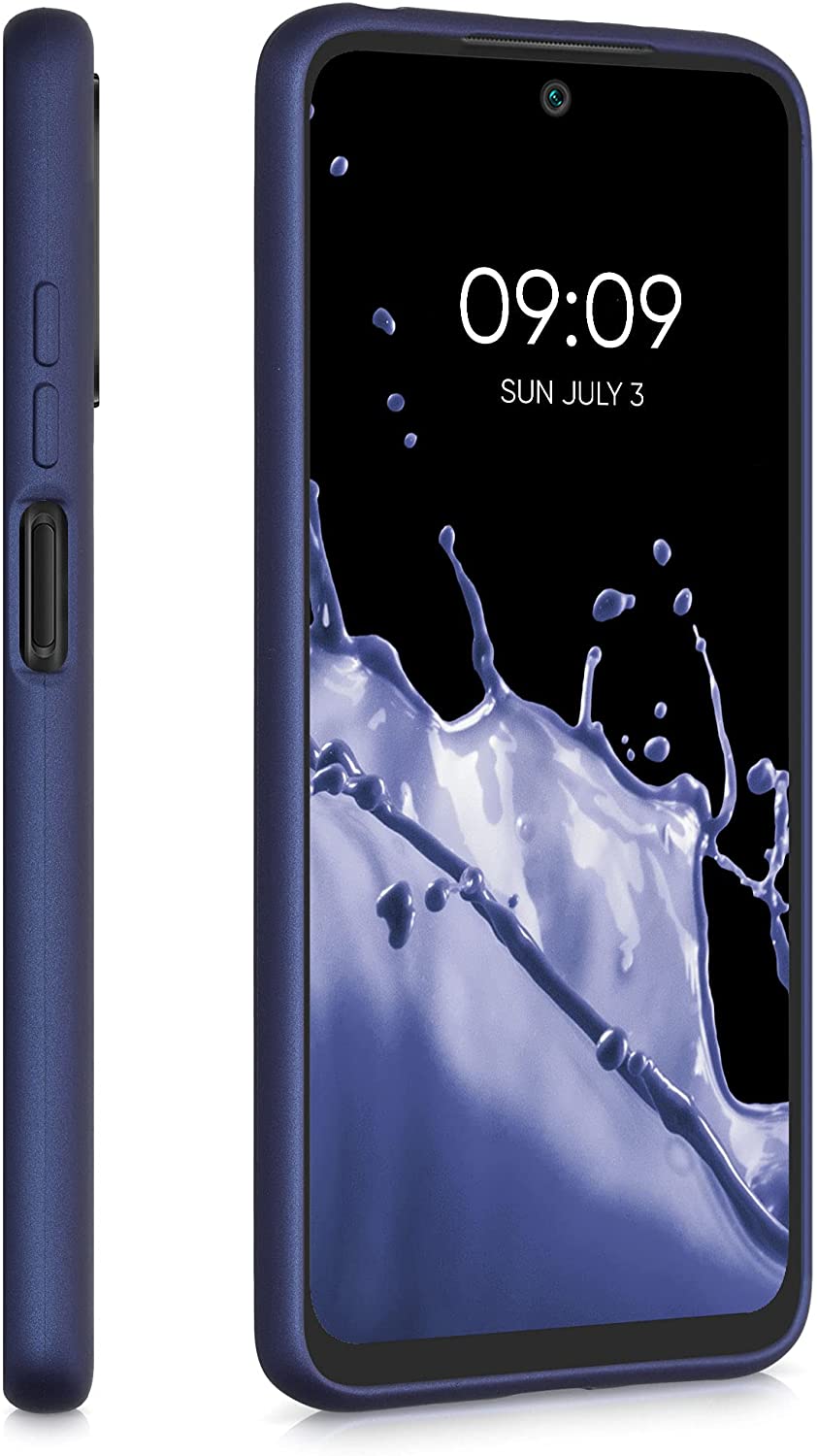 KW Xiaomi Redmi 10 Θήκη Σιλικόνης TPU - Metallic Blue - 56149.64