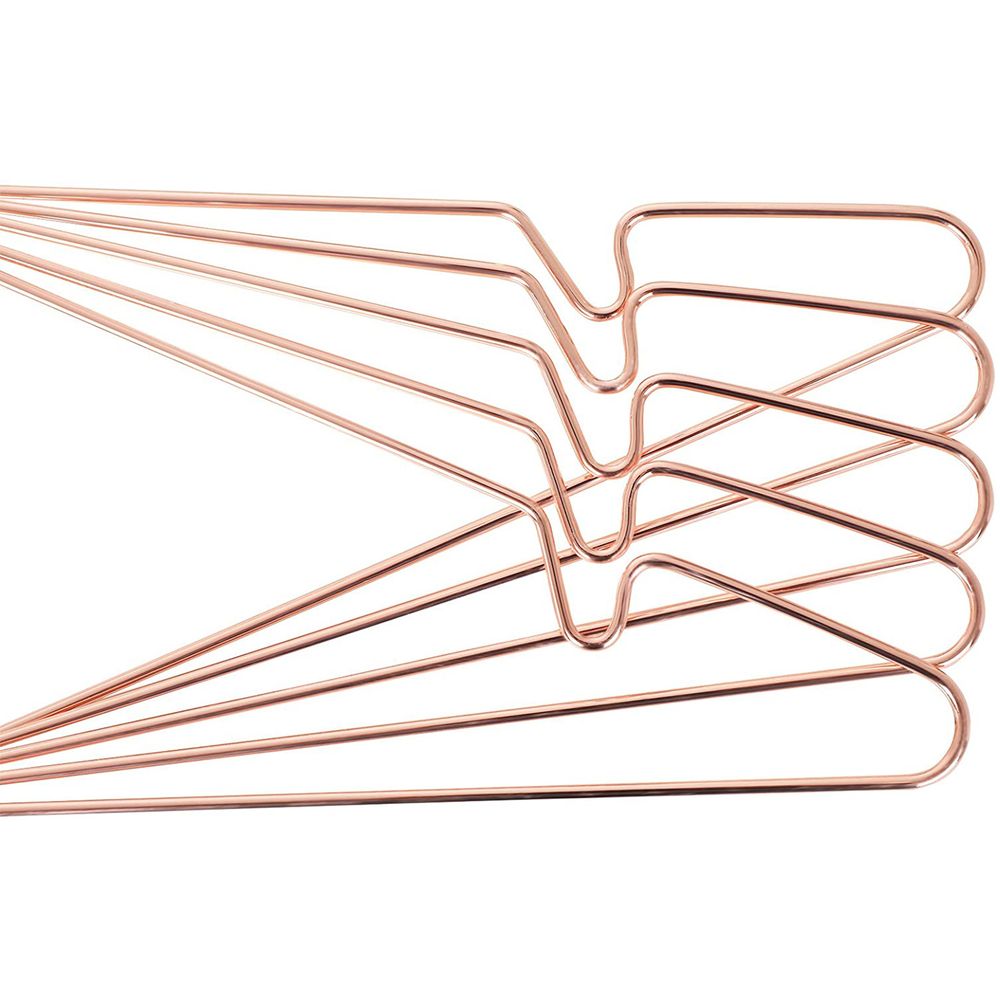 Songmics Σετ με 20 Μεταλλικές Κρεμάστρες - Rose Gold - CRI44R20