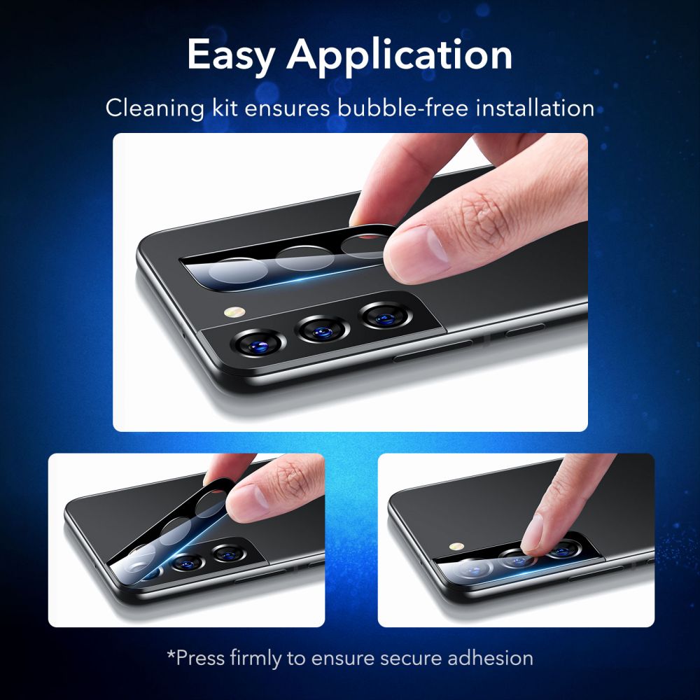 ESR Samsung Galaxy S22 / S22 Plus Camera Lens Αντιχαρακτικό Γυαλί για την Κάμερα - 2 Τεμάχια - Black