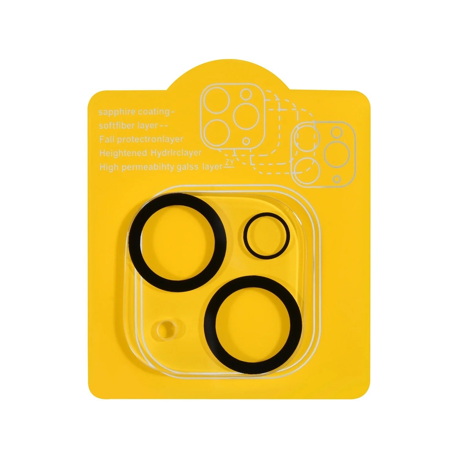 Tuniq iPhone 14 Plus - Προστασία Κάμερας - Αντιχαρακτικό Γυαλί - Διάφανο