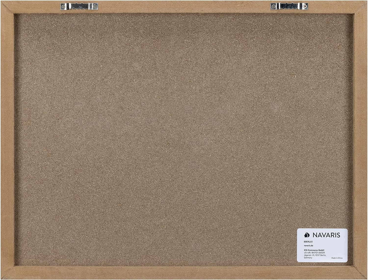 Navaris Μαγνητικός Πίνακας Ανακοινώσεων - 43 x 33 cm - White Marble - 55876.02