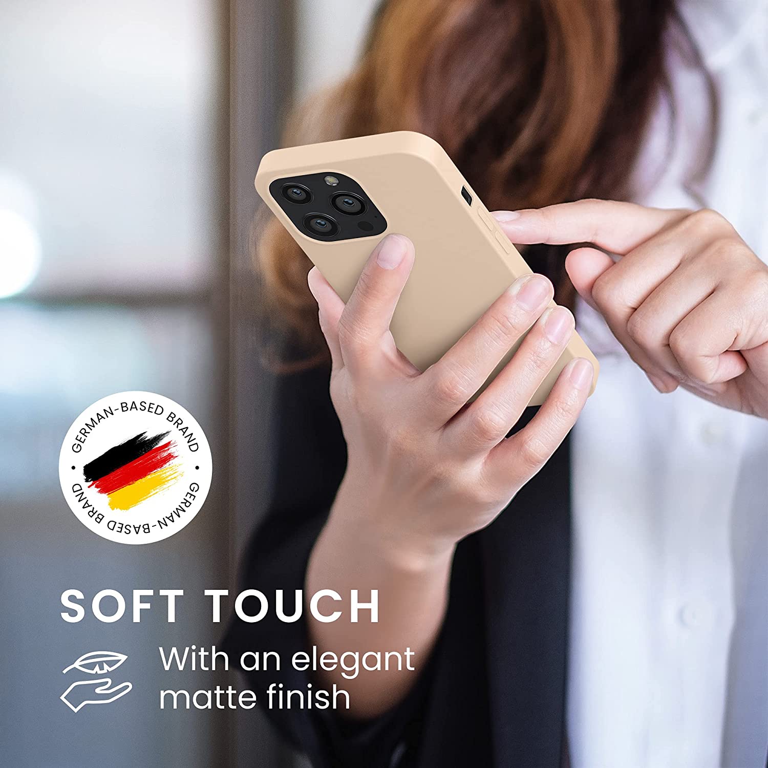 KW iPhone 13 Pro Θήκη Σιλικόνης TPU - Mother of Pearl - 55958.154