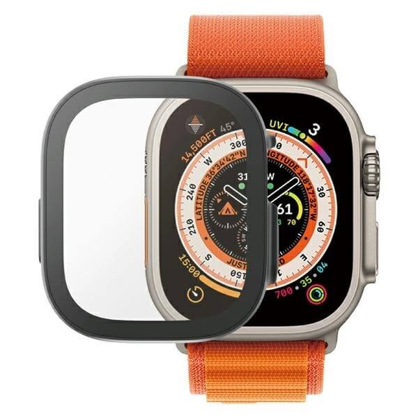PanzerGlass Θήκη Apple Watch Ultra (1/2/3) - 49mm - Full Body με Προστασία Οθόνης - Black