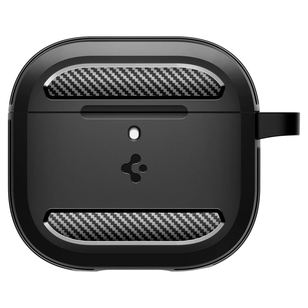 Spigen AirPods 4 Θήκη Σιλικόνης - Rugged Armor - Matte Black