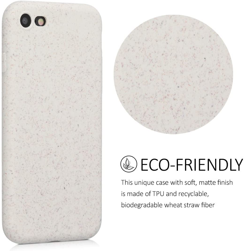 Kalibri iPhone SE 2022 / SE 2020 / 7 / 8 Θήκη Σιλικόνης TPU με Ανακυκλώσιμο και Βιοδιασπώμενο Υλικό - White - 49106.02