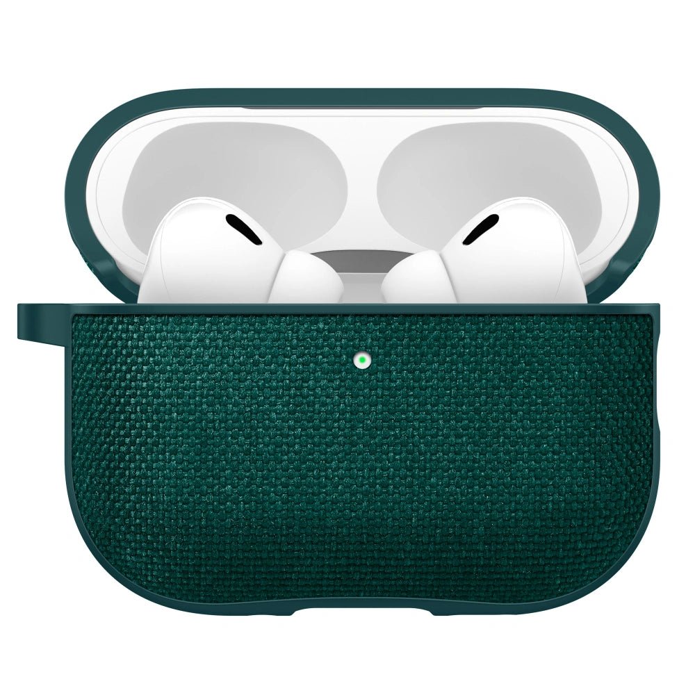 Spigen AirPods Pro 3 Θήκη από Σιλικόνη και Ύφασμα - Urban Fit - Midnight Green