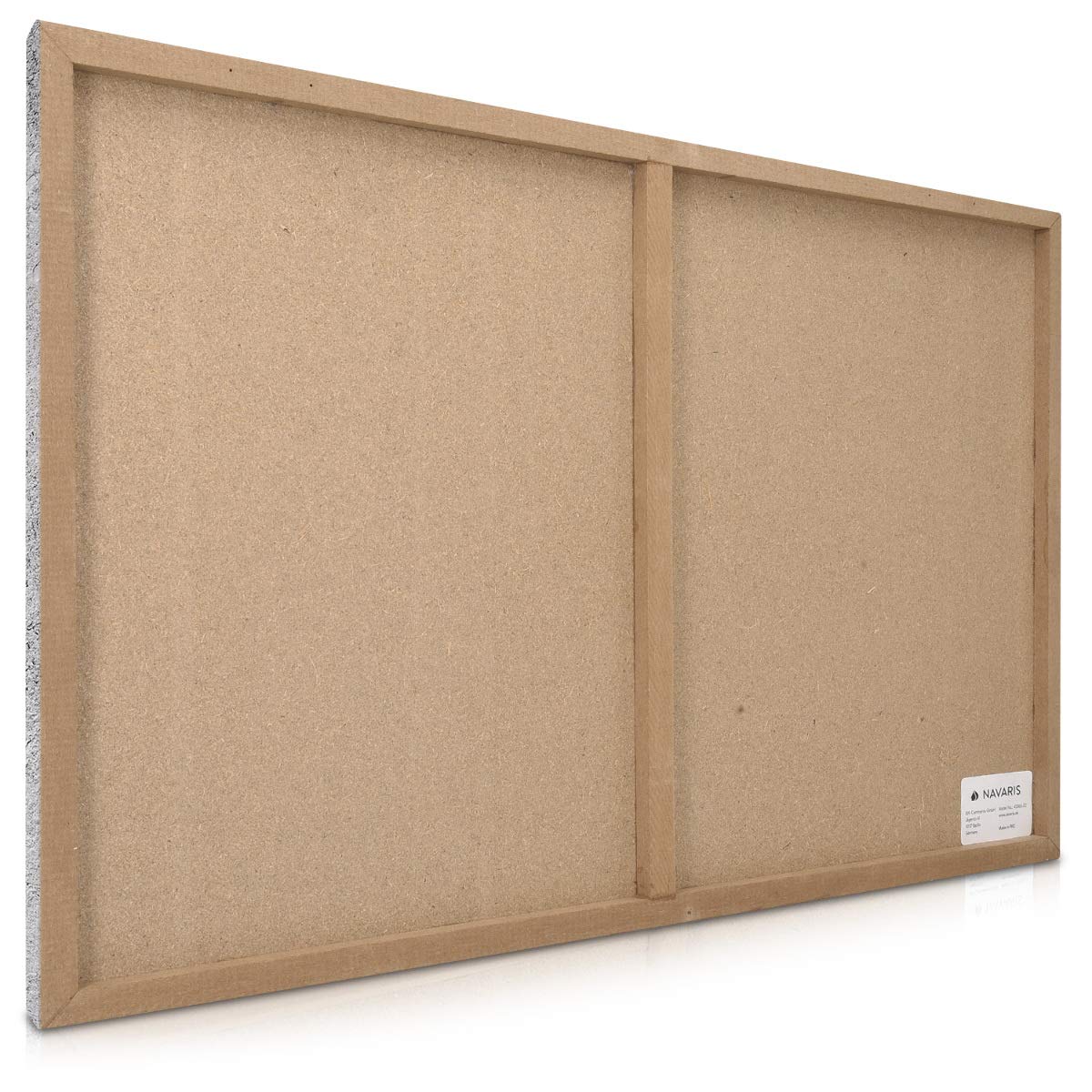 Navaris Magnetic Notice Memo Board 60 x 40 cm - Μαγνητικός Πίνακας - Design Vintage World Map - 45365.01