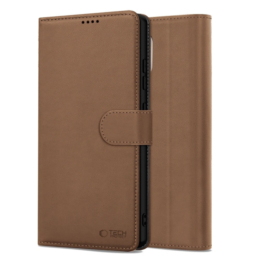 Tech - Protect Samsung Galaxy A56 5G Θήκη Πορτοφόλι Stand από Δερματίνη - Brown